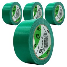 신흥테이프 국산 라바 청면테이프 48mm X 15M 녹색, 4개