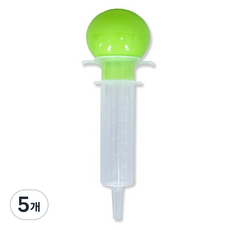 수성 수동식 의료용 세정기 90ml, 5개