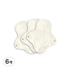 이채 플라워 면생리대, 1개입, 6개