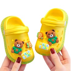 KIZTREE 可愛動物鞋扣洞洞涼鞋 SZ-425