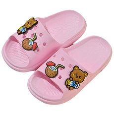 KIZTREE 幼兒小熊椰子拖鞋 SZ-424