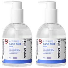 CescoMylab 草本乾洗手凝膠, 290ml, 2個