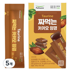 DesignMeal 圃美多 可擠壓式可可羊羹 8入, 200g, 5個