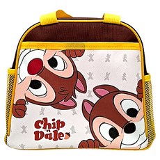 CHIP 'N' DALE 奇奇蒂蒂 單層便當袋, 1個, 咖啡色