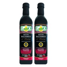 LugliO 4星級巴薩米克葡萄醋 500ml 義大利原裝進口 沙拉佐料首選, 2瓶