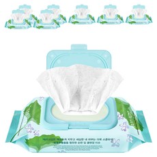 메디플라워 센텔라 순한 딥 클렌징 티슈, 100매입, 8개