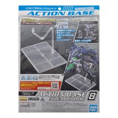 BANDAI 可動展示架8 透明色, 0, 1個