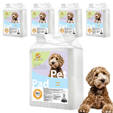 펫코 강아지 배변 패드, 5개, 100개입