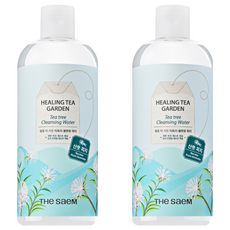 더샘 힐링 티 가든 티트리 클렌징 워터, 500ml, 2개