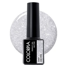 칼라피아 원스텝 글리터 젤네일, G007 애쉬에리스, 6g, 1개