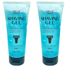 KUMANO 熊野油脂 DEVE 剃鬚凝膠, 220g, 2條