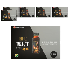 葡萄王 田七瑪卡王精華飲, 60ml, 8瓶, 6盒
