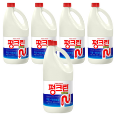 펑크린 멀티액션 배수구세정제, 3.9L, 5개