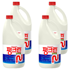 펑크린 멀티액션 배수구세정제, 3.9L, 4개