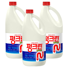펑크린 멀티액션 배수구세정제, 3.9L, 3개