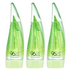HOLIKA HOLIKA 蘆薈淨化水配方洗面乳, 55ml, 3個