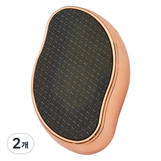 SUN&DREAM 奇蹟柔軟足部去角質器 玫瑰金, 2個, 1入, 65.8g