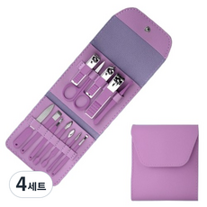 킹스로드 손톱깎이 12종 세트, 4세트, 퍼플