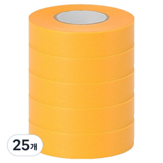 OON 종이 마스킹 테이프 20mm x 18미터, 25개