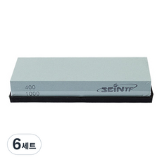 SEiNTF 雙面磨刀石 400 1000目 + 防滑墊, 6套