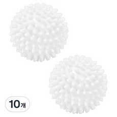 골드팡 돌기 지압 림프 스트레칭 마사지볼, 10개, GP 화이트