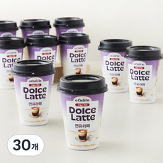 아카페라 오늘의 커피 연유라떼, 30개, 250ml