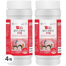 Chong Kun Dang 鍾根堂 rTG Omega-3咀嚼錠 63g, 90顆, 4罐