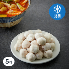 랜시 오징어 피쉬볼 (냉동), 1kg, 5개