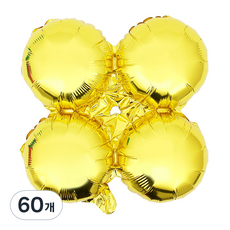파티팡 매직아치 벌룬, 골드, 60개