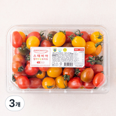 애드스윗 스테비아 컬러방울 토마토, 1kg, 3팩