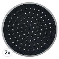 DOOJIN 不易殘留水痕花灑 C300, 黑色, 2個