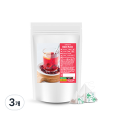 건강스토리 삼각티백 히비스커스차, 1g, 100개입, 3개