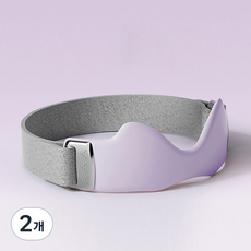 순잠 조절 가능 실리콘 무릎 보호대, 퍼플, 2개