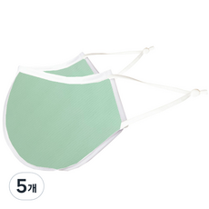 하하비샵 등산 방수 파스텔컬러 UV차단 마스크 성인용 M, 1개입, 5개, 민트