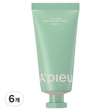 어퓨 과즙팡 퍼퓸 핸드크림 바질, 30ml, 6개