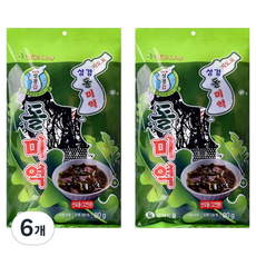 지도표성경 돌미역, 80g, 6개