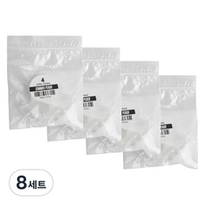 summerpeach Easy Fit梯型美甲片補充包 2號款 50入, 透明, 8套