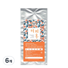 커피후 EXPRESS BLACK 분쇄 커피, 에스프레소, 500g, 6개