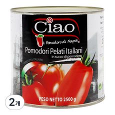 Ciao 喬爾番茄 整顆番茄, 2個, 2.5kg