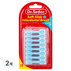 Dr.Sedoc 軟式滑動牙間刷 SS~L, 2個, 56入, 2.1cm
