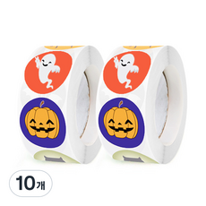 인디케이 할로윈 아이콘 벌크팩 라벨, 500개입, 10개