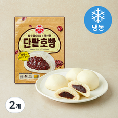 오뚜기 발효증숙 단팥호빵 360g (냉동), 2개
