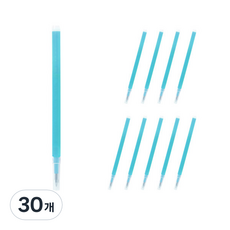 Pilot 百樂 Frixion 魔擦按鍵式專用替芯 0.5mm LFBKRF-12EF, 淺藍色, 30個