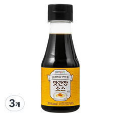 gomgom 美味雞蛋拌飯調味醬油, 3瓶, 200ml