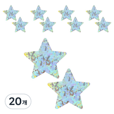 Kelbon 亮片胸貼 銀河五角星, 20個
