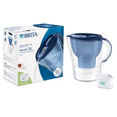 BRITA 濾水壺 附濾心 Marella XL-BPWU 藍色, 1個