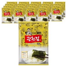 광천김 3대째 달인 재래 전장김, 20g, 20개