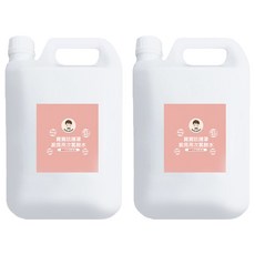 BUBUBOSS 寶寶防護罩 廚房用次氯酸水 超值補充瓶, 4L, 2桶