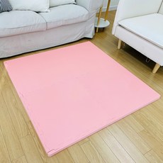 Sonhalmae 蟾蜍幼兒拼圖地墊, 4個, 蜜桃色