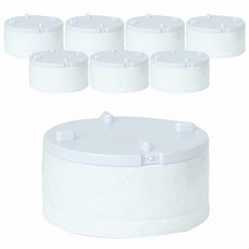 Jb JEIL BATH 廚房可調伸縮式水龍頭替換濾芯, 8個